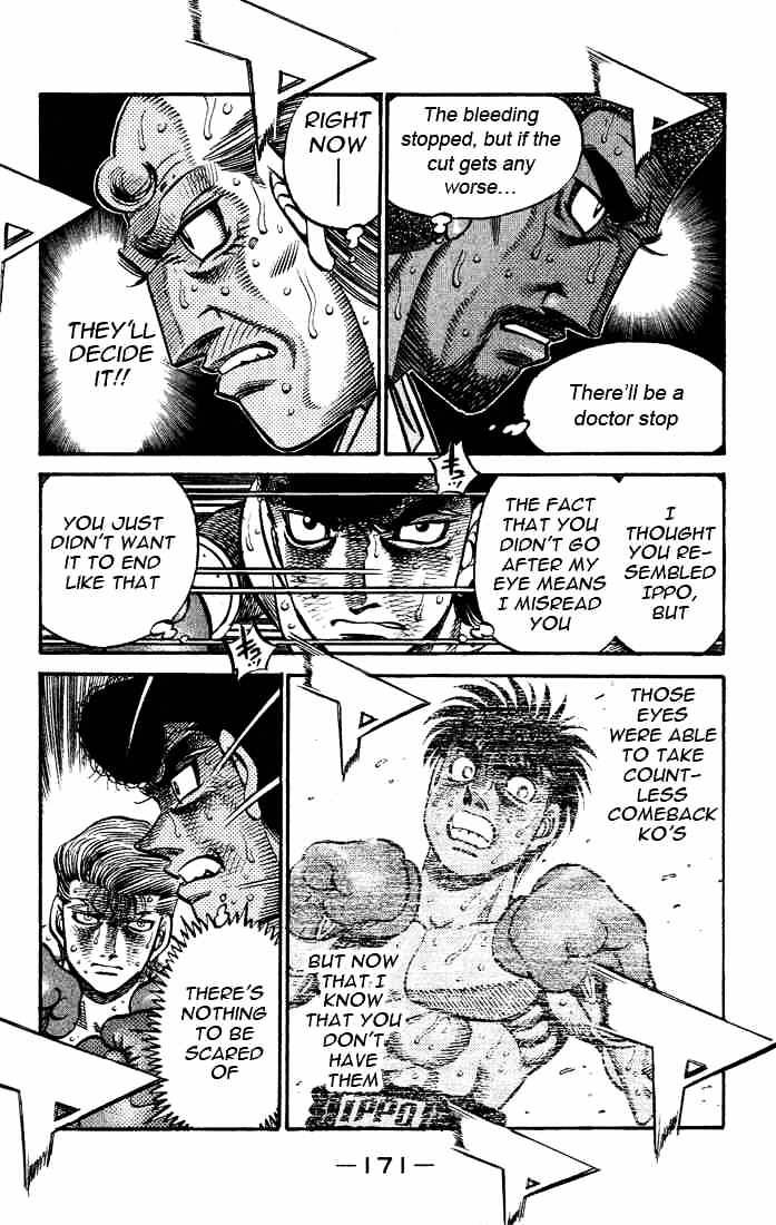 Hajime no Ippo: Fighting Spirit, Chapter 551 image 11